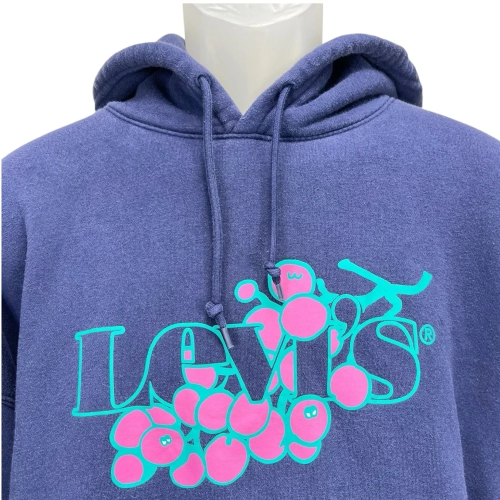 Levi’s 2XL Relaxed Fit “Juice Is Worth‎ The Squeeze” Graphic Hoodie Sweatshirt